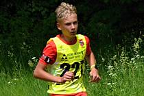 Jindřich Koutný z KB Staré Město vyhrál regionální závod ve Vimperku v kategorii žáků do 15 let.