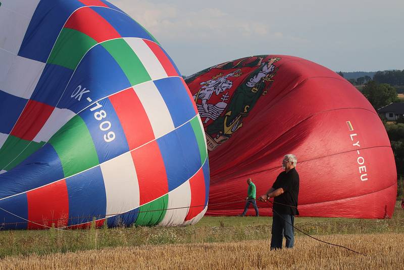 Mistrovství republiky v balonovém létání v Jindřichově Hradci