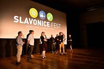 Zahájení Slavonice Festu 2021. Festival zahájil film Bourák v místním kulturním domě.