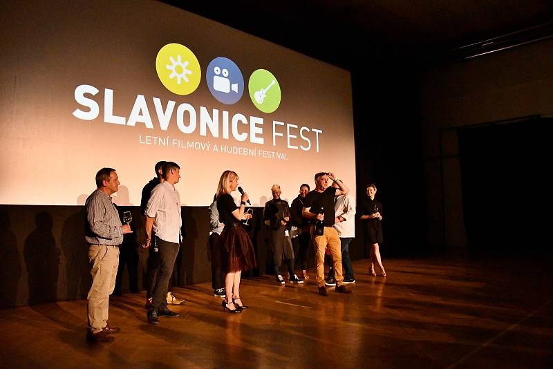 Zahájení Slavonice Festu 2021. Festival zahájil film Bourák v místním kulturním domě.