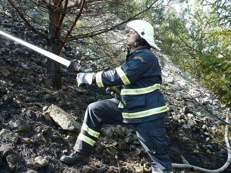 Sbor dobrovolných hasičů v Nové Včelnici. Zásahy u požárů.