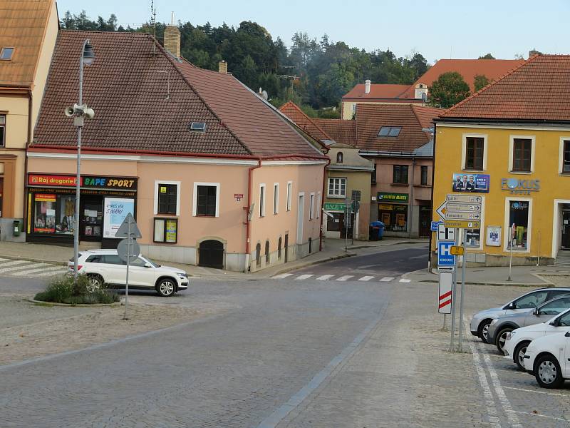 Centrum Dačic v současnosti.