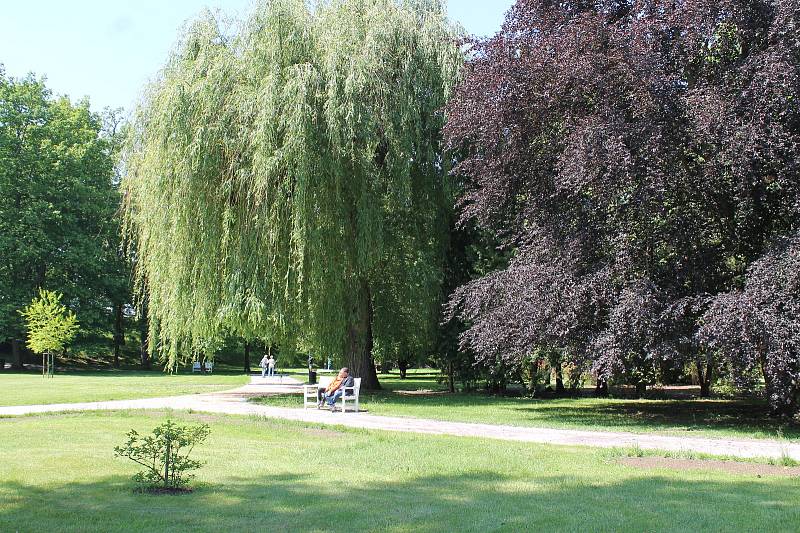 Zámecký park v Třeboni se 1. června opět otevřel veřejnosti.