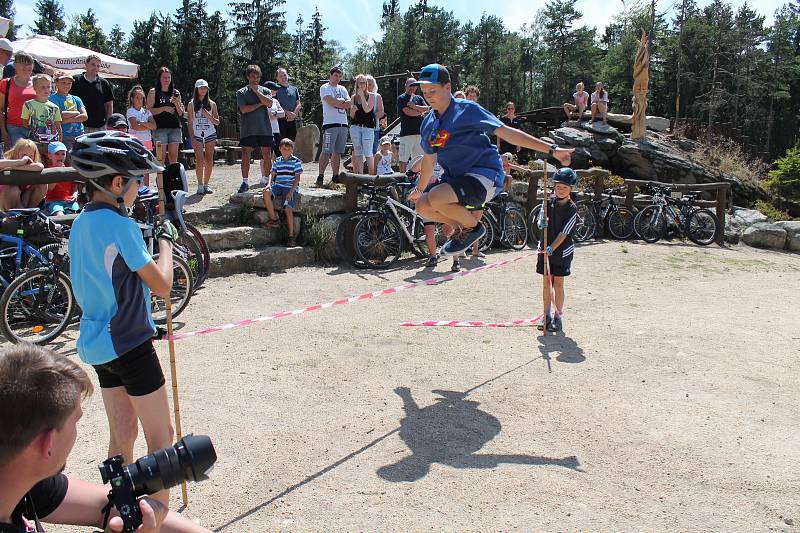 Valtínovská rozhledna U Jakuba zažila den plný adrenalinu.