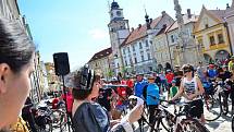 Třeboňská šlapka vedla loni cyklisty po stopách Rožmberků. Foto: archiv TIC Třeboň