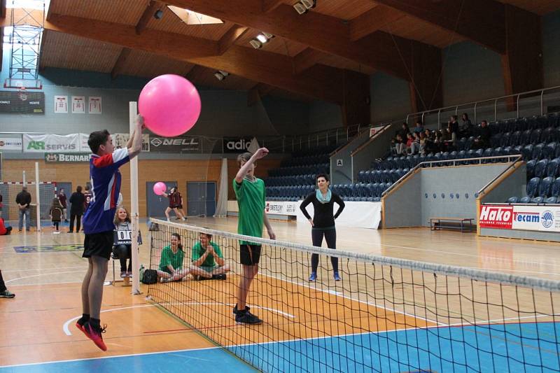 Bumbác ball v Jindřichově Hradci má oblibu mezi žáky škol. 