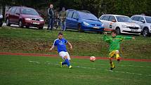 Fotbalisté Nové Bystřice v I. B třídě doma zdolali Třebětice 3:1.