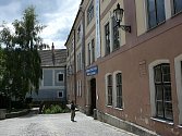 Pohled na budovu bývalého pivovaru v Jindřichově Hradci.