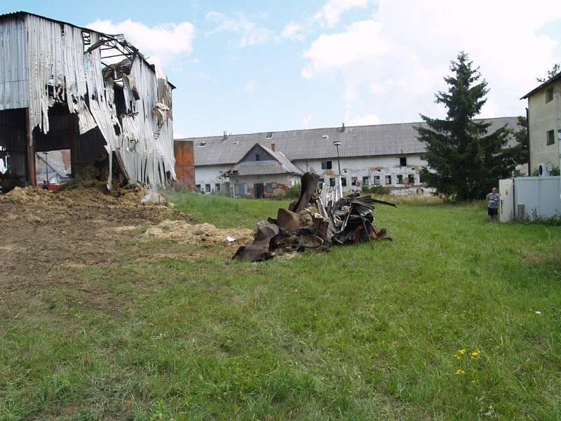 Požár ocelokolny ve Slavonicích způsobil škodu za tři čtvrtě milionu korun.