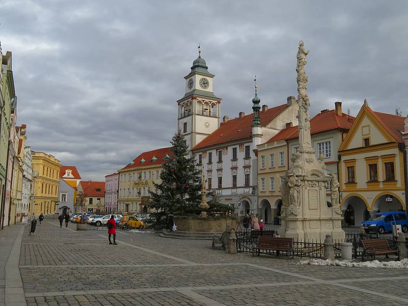 Návštěva lázeňského města 2. prosince 2021.