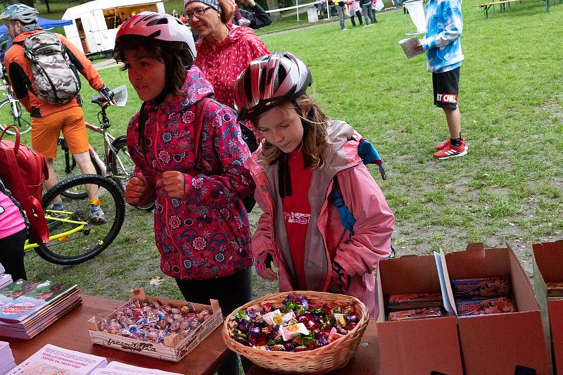 Přes kopec na Hradec vyrazilo v sobotu 10. září celkem 214 cyklistů a chodců.