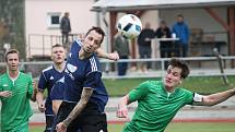 Fotbalisté Nové Bystřice prohráli na domácím trávníku s Lomnicí 0:3.