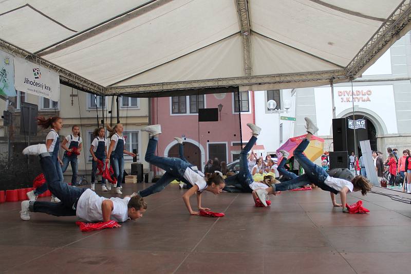 Jihočeský festival zdraví v Třeboni měl tentokrát podtitul "Srdeční záležitost".