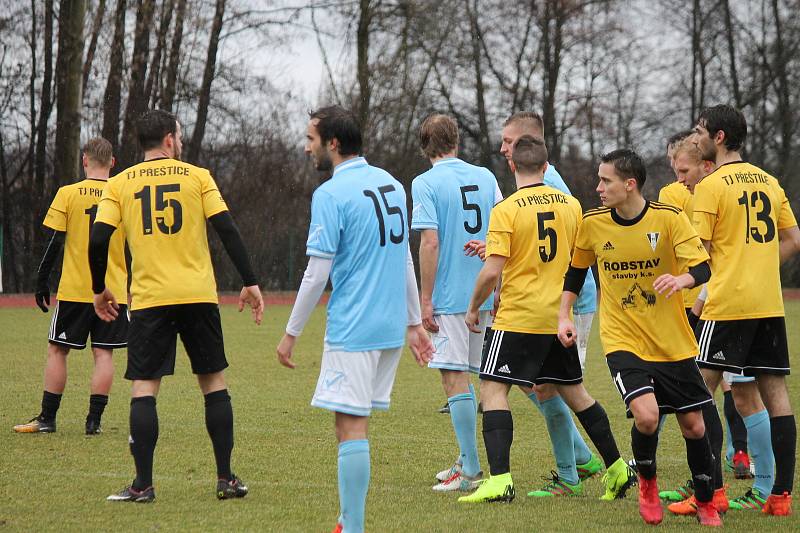 Jindřichohradečtí fotbalisté v 17. divizním kole hráli s Přešticemi 1:1 a podlehli až po penaltovém rozstřelu.