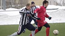 Vítězně začali zimní přípravu fotbalisté Pelhřimova. Silné Pardubice porazili 3:1. 