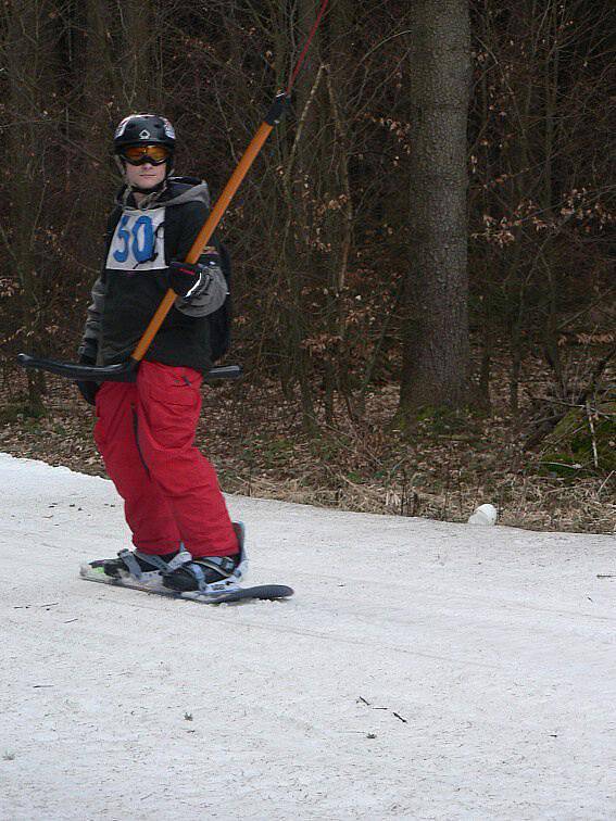 Snowboard a ski cross na Křemešníku