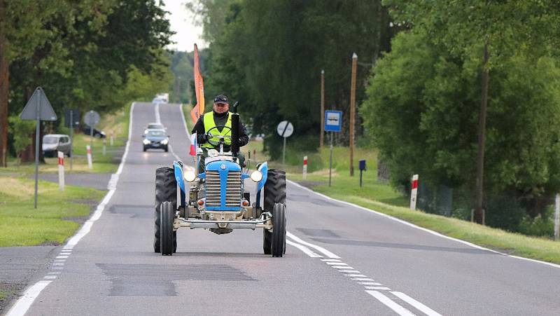 Martin Havelka a jeho Zetor.