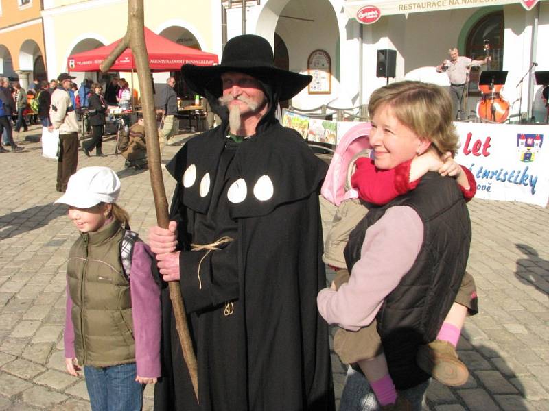 Zahájení turistické sezony v Pelhřimově.