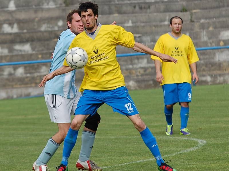 Humpolec B prohrál poločas s Kožlím, ale po přestávce zabral. Nakonec bral po výsledku 2:1 všechny body.  