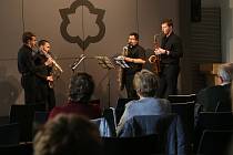 Součástí sobotní akce byl také koncert Saxofonové kvarteto ZUŠ Pacov.