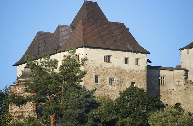 Hrad v Lipnici nad Sázavou.