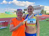 „Užila jsem si to, oslava byla moc příjemná,“ prozradila po svém triumfu na halovém šampionátu v Praze třiadvacetiletá vícebojařka Dorota Skřivanová.