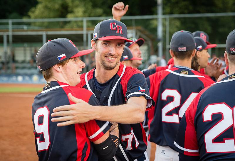 Finálový zápas softbalového mistrovství Evropy do 18 let mezi Českou republikou a Dánskem.