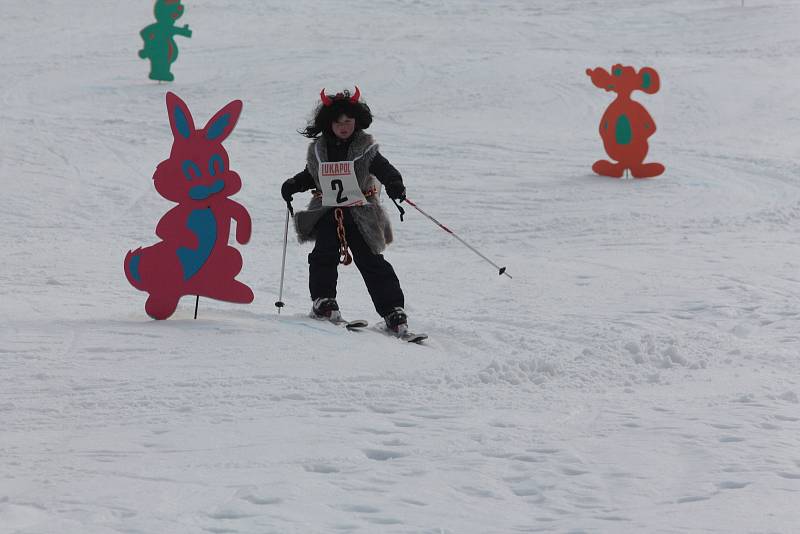 Karneval na křešínském sněhu.