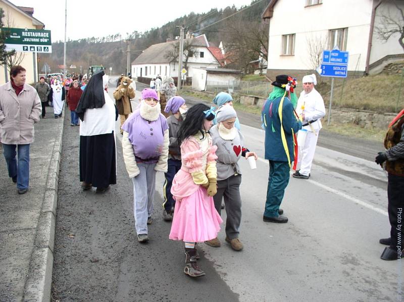 Masopust v Želivě, sobota 26. ledna 2008