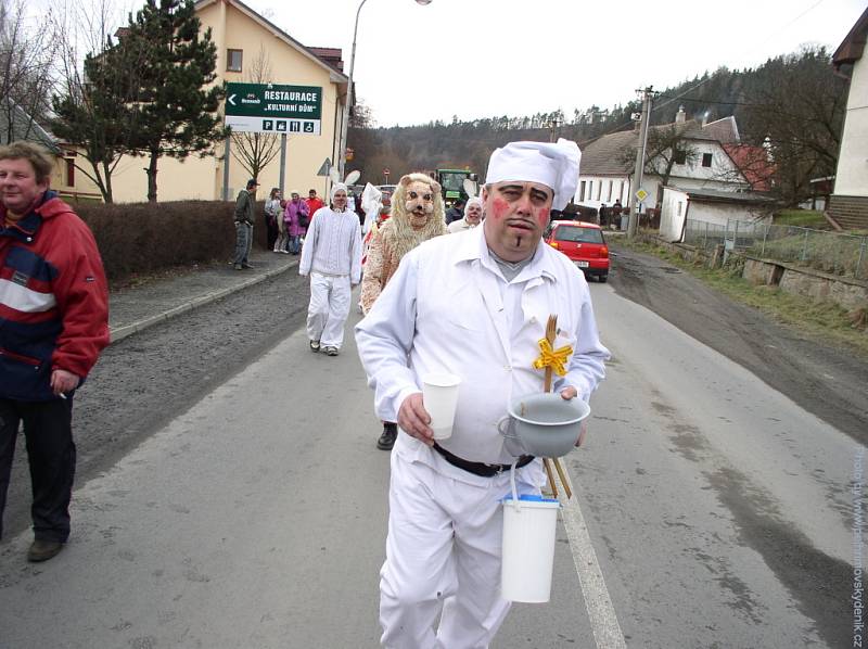 Masopust v Želivě, sobota 26. ledna 2008