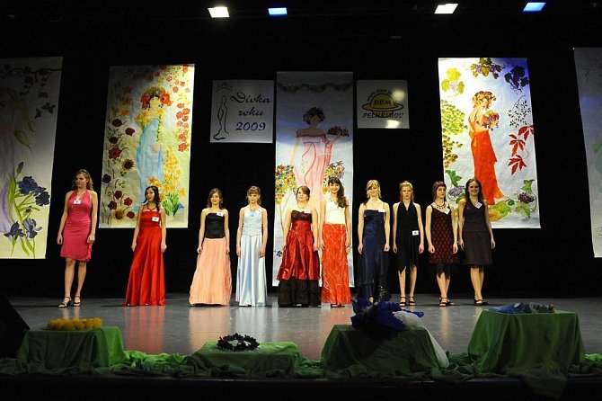 Soutěž Dívka roku 2009 v Pelhřimově