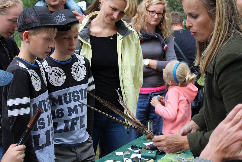 Sobotní odpoledne v Bořeticích patřilo Mysliveckému dětskému dni.