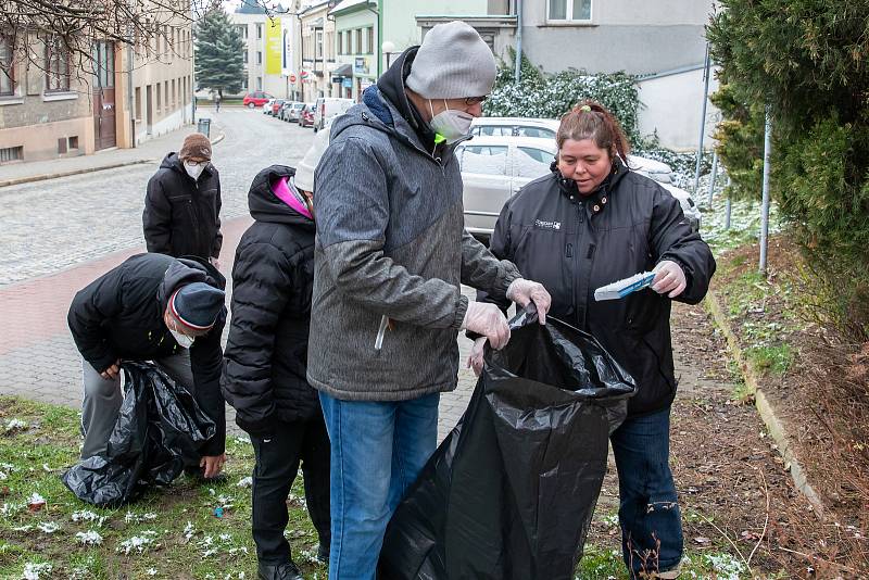 Do akce Čistá Vysočina se zapojili také klienti Domova Jeřabina Pelhřimov