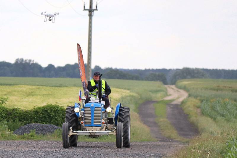 Martin Havelka a jeho Zetor.