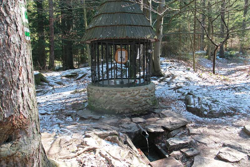 Stříbrná studánka.