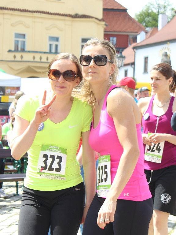Běh pro úsměv podpořili také Iva Pazderková a Ondřej Havlík.