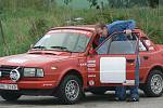 Šňůru veteránských aut značky Škoda mohli lidé potkat v sobotu na silnicích Pelhřimovska.