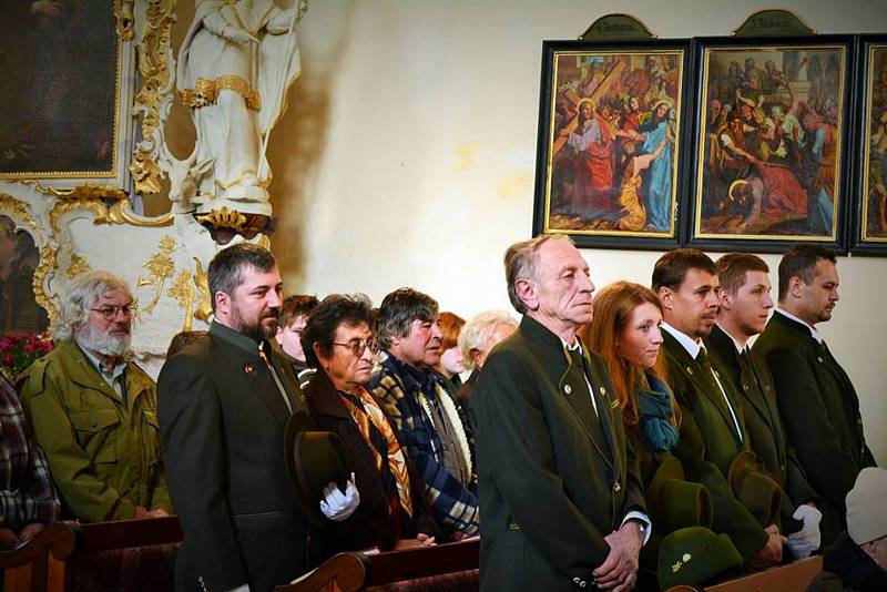 Svatohubertský program ovládl centrum Kamenice nad Lipou.