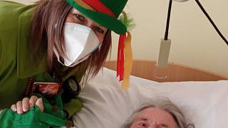 Karnevalové masky potěšily dlouhodobě nemocné pacienty - Havlíčkobrodský  deník