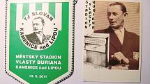 Stadion v Kamenici nese jméno po herci Vlastovi Burianovi.