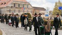 Svatohubertský program ovládl centrum Kamenice nad Lipou.