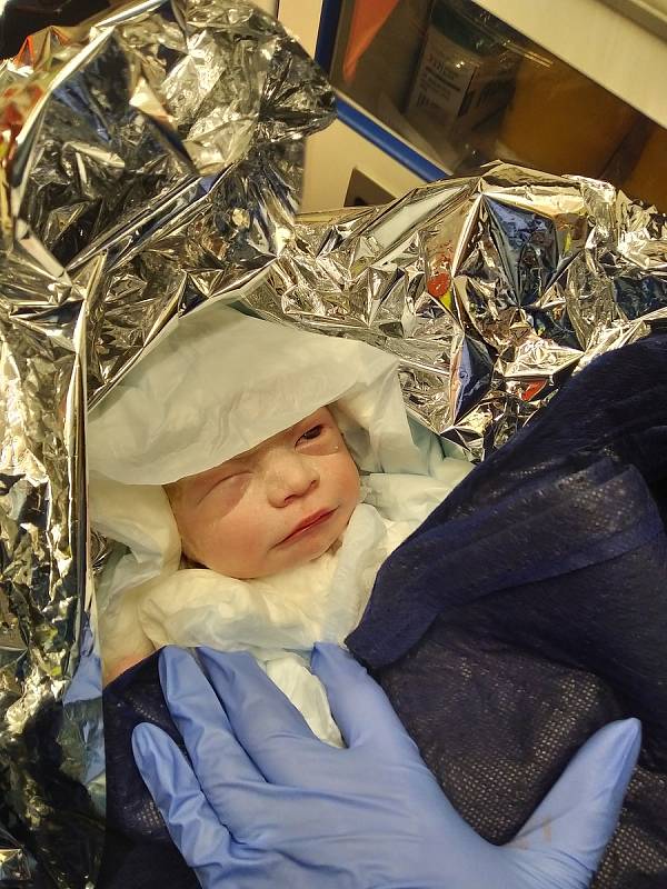 V neděli 3. ledna se v sanitce Zdravotnické záchranné služby Kraje Vysočina narodilo letošní první miminko, a to Viktor.