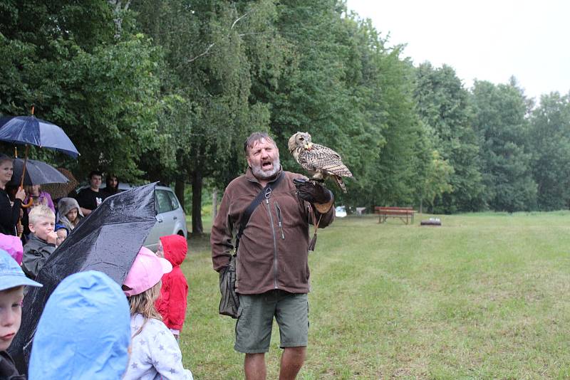 Sobotní odpoledne v Bořeticích patřilo Mysliveckému dětskému dni.