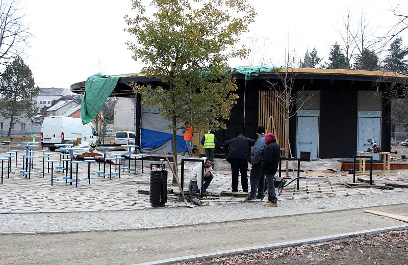 Revitalizace humpoleckého parku Stromovka.