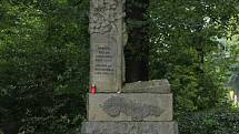 Pomník padlým  stojí u silnice kousek od Hánova mlýna mezi Dobrou Vodou a Zajíčkovem. 