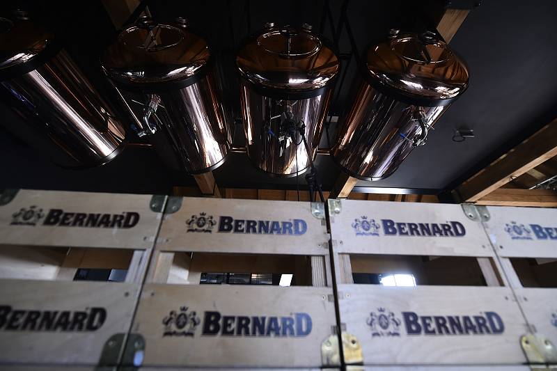 Nové návštěvnické centrum pivovaru Bernard.