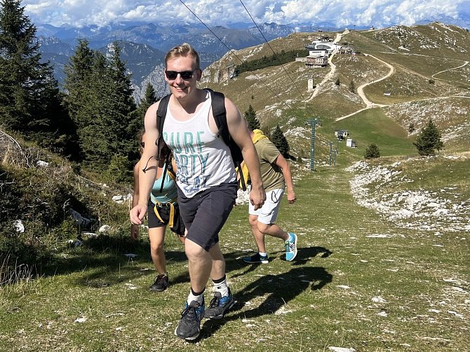 Daniel Šimek se vydá na Mont Blanc. Foto: se souhlasem Daniela Šimka