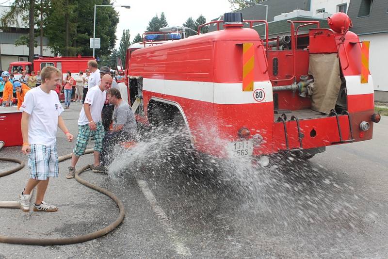  Dobrovolní hasiči v Počátkách oslavili v sobotu 140 let od svého založení. 