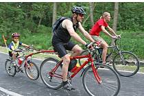 První cyklostezka v Pelhřimově začala od úterý sloužit všem milovníkům kol