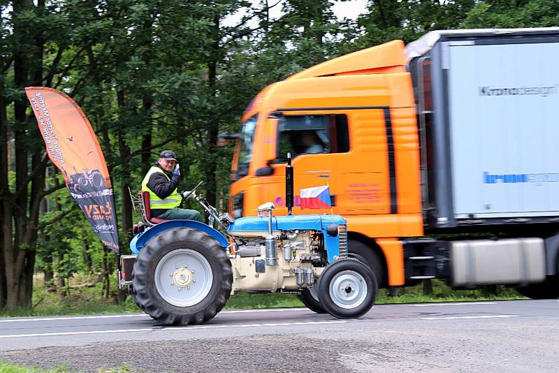 Martin Havelka a jeho Zetor.